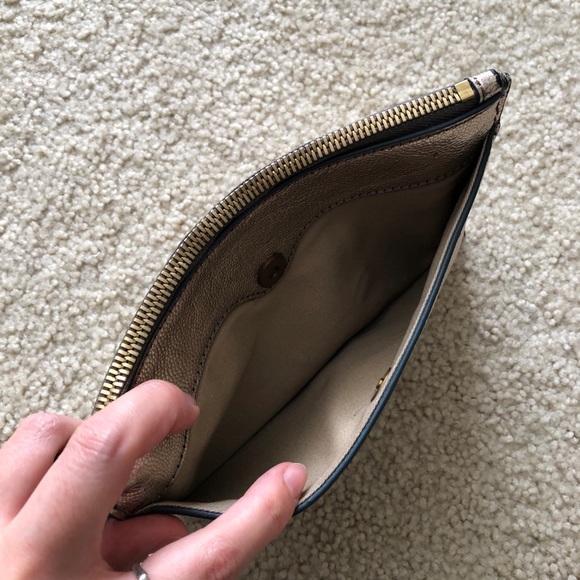 J.Crew Gold Clutch - Picture 4 of 4